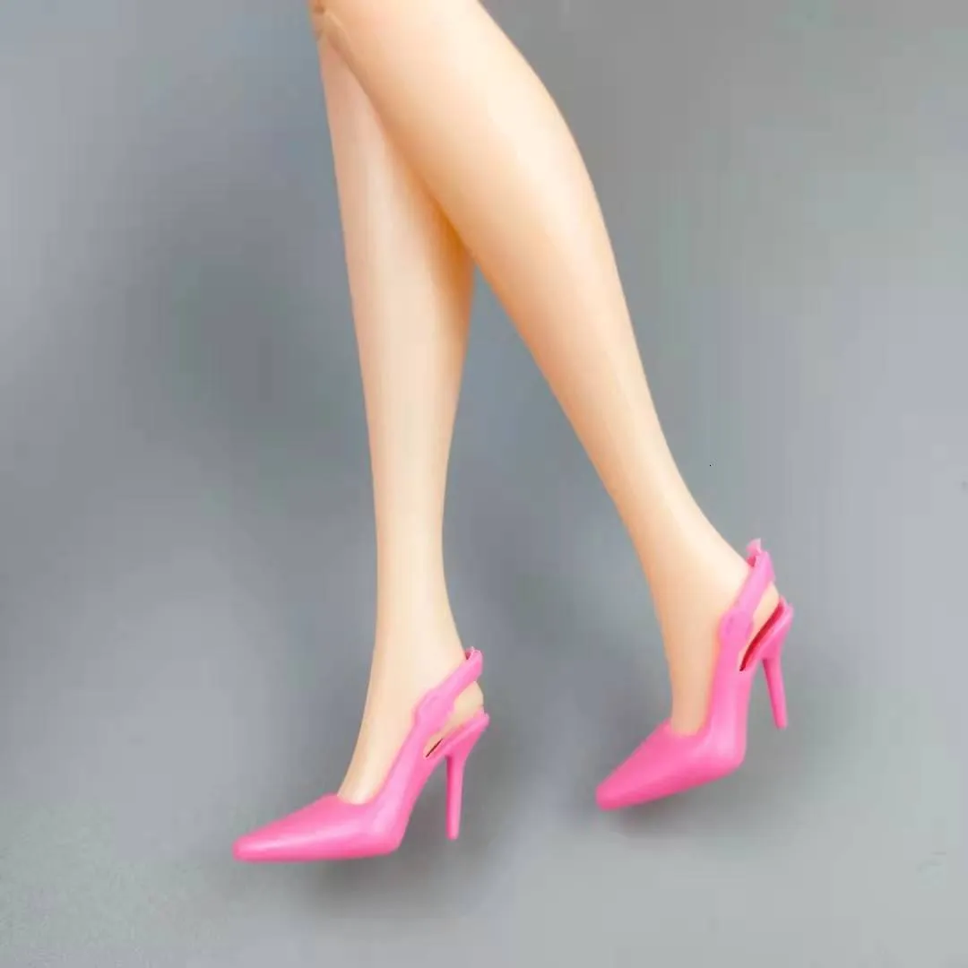 Barbie-inspired wedge heels on Craiyon