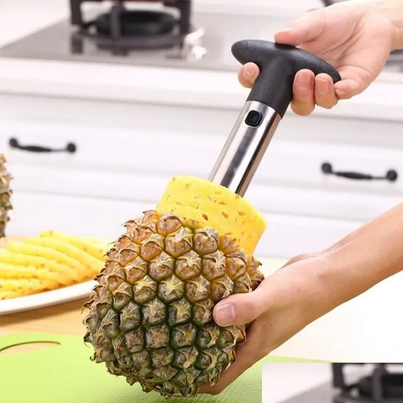 Acheter Trancheur d'ananas multifonctionnel, facile à éplucher, longue  durée, Excellent trancheur d'ananas pour la cuisine