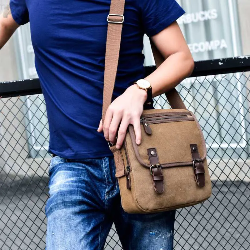 Trendy mens outlet messenger bag