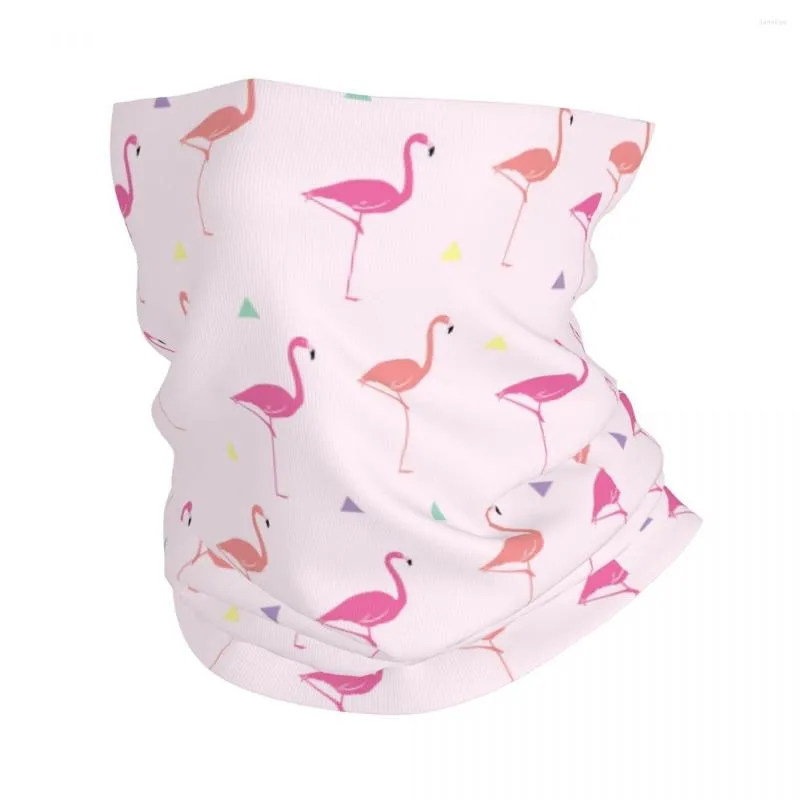 Schals Flamingo Vogel Tier rosa Bandana Nacken Gamper gedruckt Balaclavas Gesichtsschal Multifunktionales Radfahren für Männer Frauen Winter