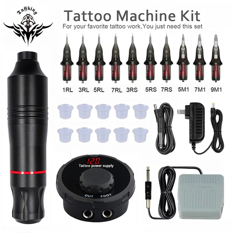 Starter Tattoo Machine Kit Set Body Art Tattoo Kit Set YOU