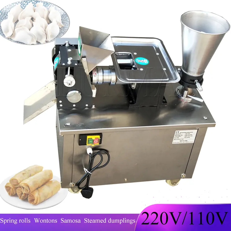 Dumpling automatique Faire de la machine en acier inoxydable Samosa Making Machine Spring Roll