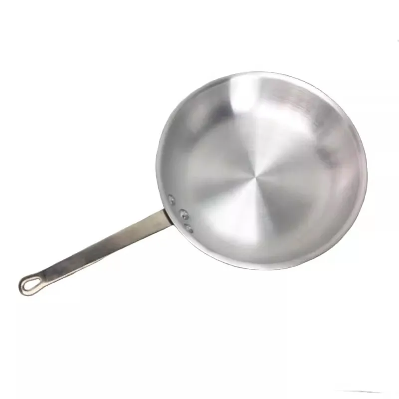 Aluminium -Bratpfanne mit langer Griffe Non -Stick -Pfanne