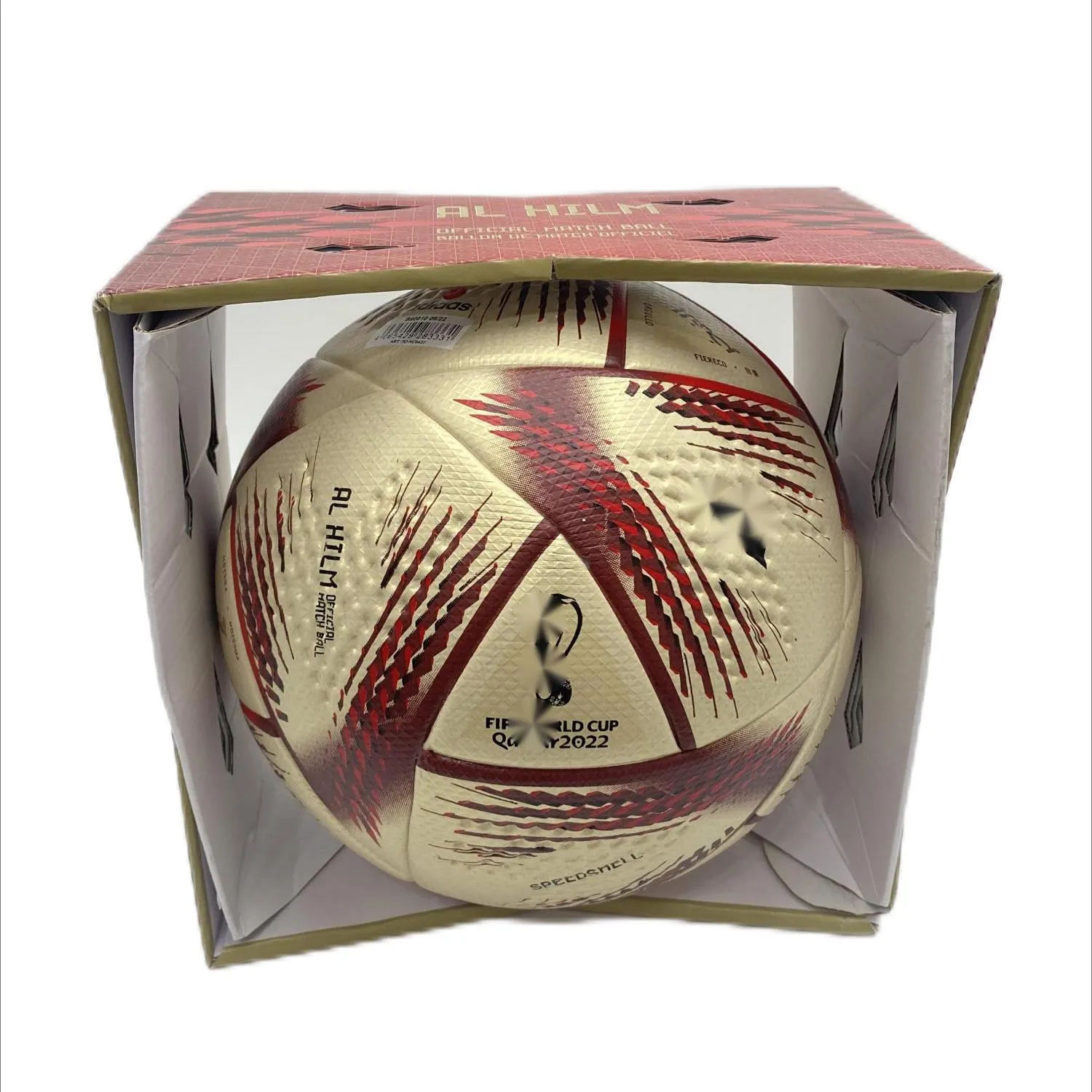 Soccer Balls 2022 World Cup Group Stage Football AL Rihla Official Size 4 5 Material High-end Replica with Box443242