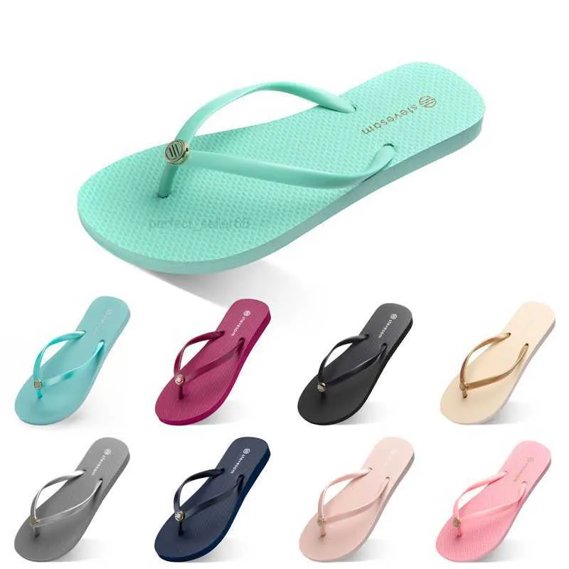 Kapty Najnowsze buty Zniżki Kobiety Flip Flip Flops Triple White Zielone Zielone żółte pomarańczowe Różowe Czerwone Domowe Dom Outdoor Beach Slajd787 S