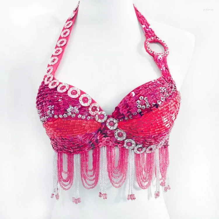 Stage Wear Belly Dance reggiseno Top Cleade Sexy Allenamento sexy