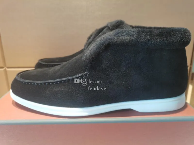 5A 3602 Boots LoroPiana LP Open Suede Walk Chukka Ankle Boot  display picture 1