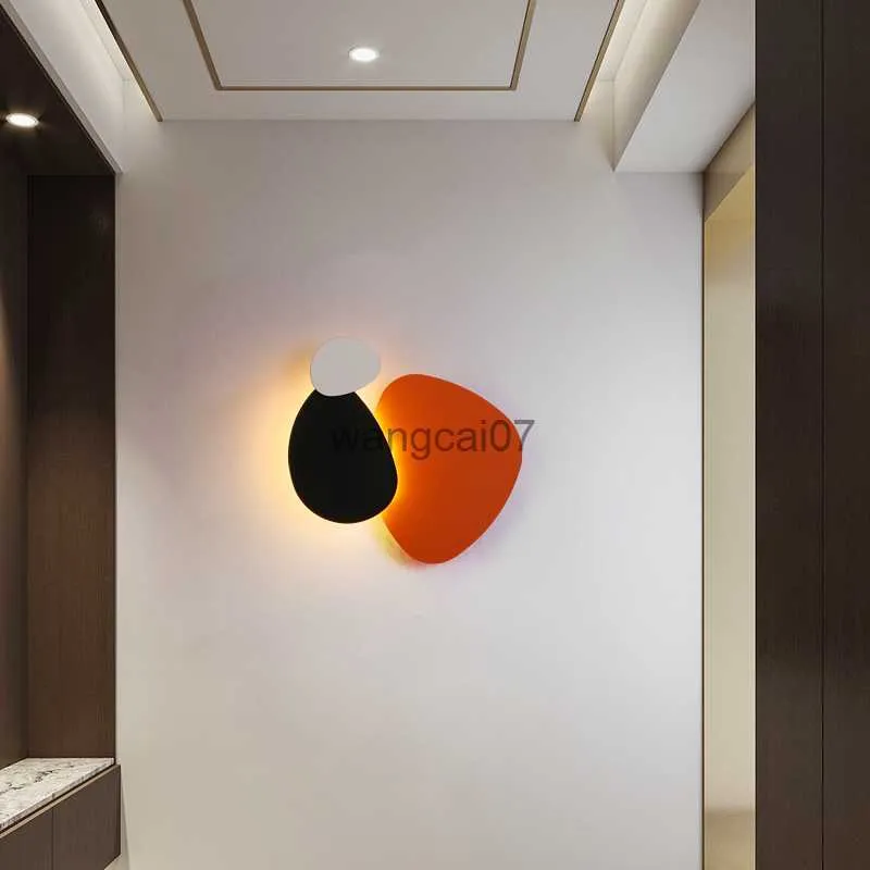 ウォールランプクリエイティブパーソナリティアートウォールランプベッドルームベッドサイドランプデザイナーポーチ通路階段装飾壁光HKD230814