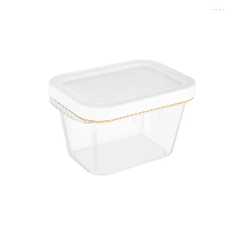 Storage Bottles Refrigerator Crisper Container Seal With Cover Butter Division Box Feed Dog Condiment Station