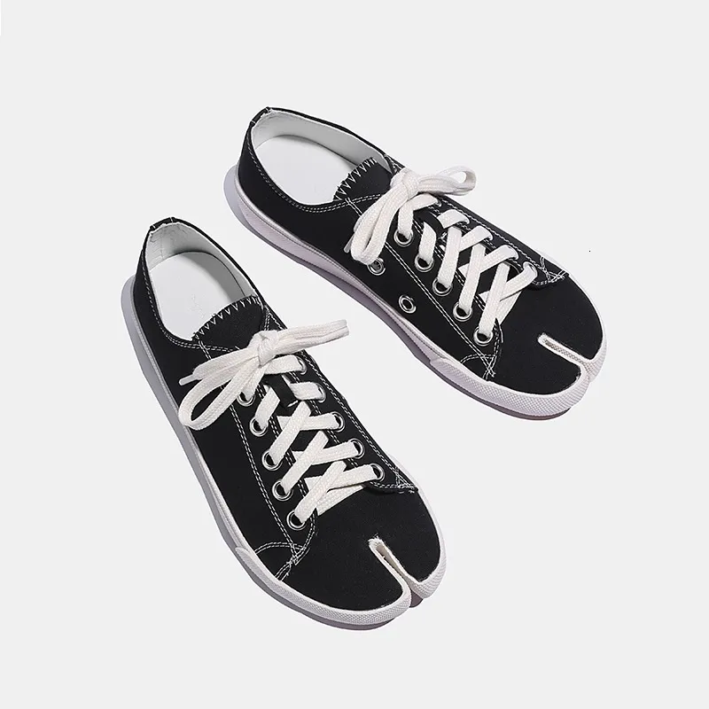 Chaussures Habill es Femmes Divis Orteil Ninja Tabi Toile Baskets
