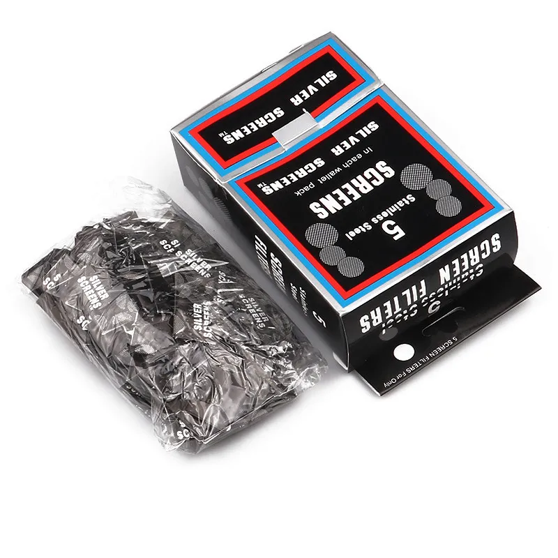 Silver Smooth Fighting Filter Smoke Fighting Net Metal Fighting Filter 5 Packs Pack