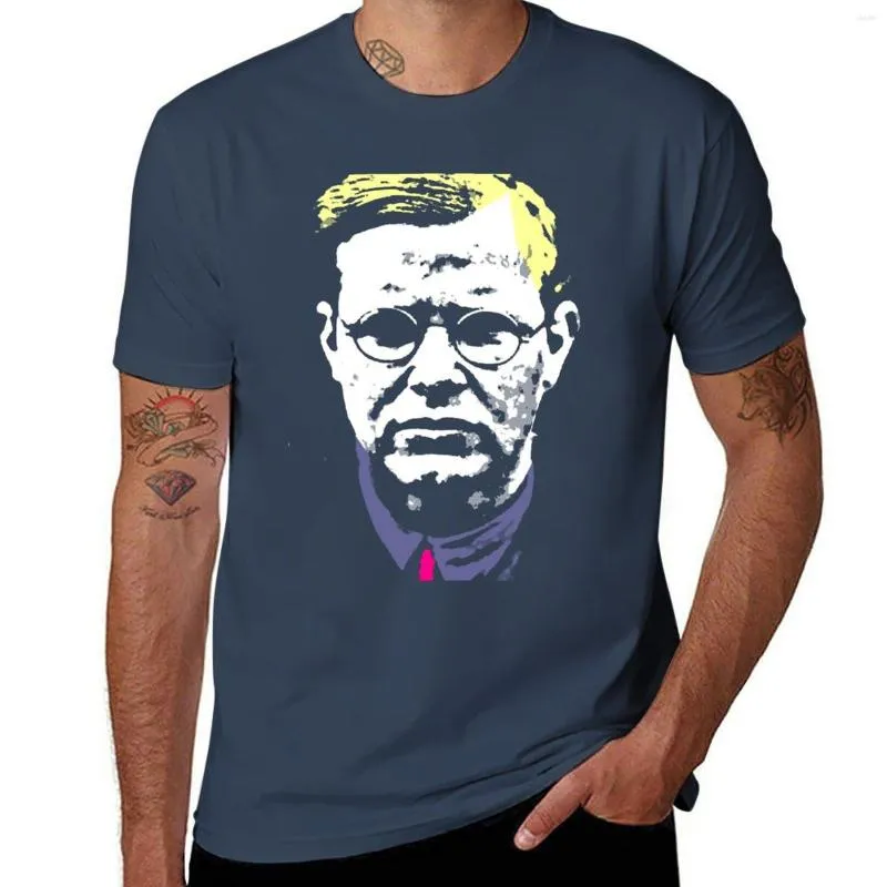 رجال Polos Dietrich Bonhoeffer T-Shirt لطيف قمم مضحك Tirt Cotton Cotton