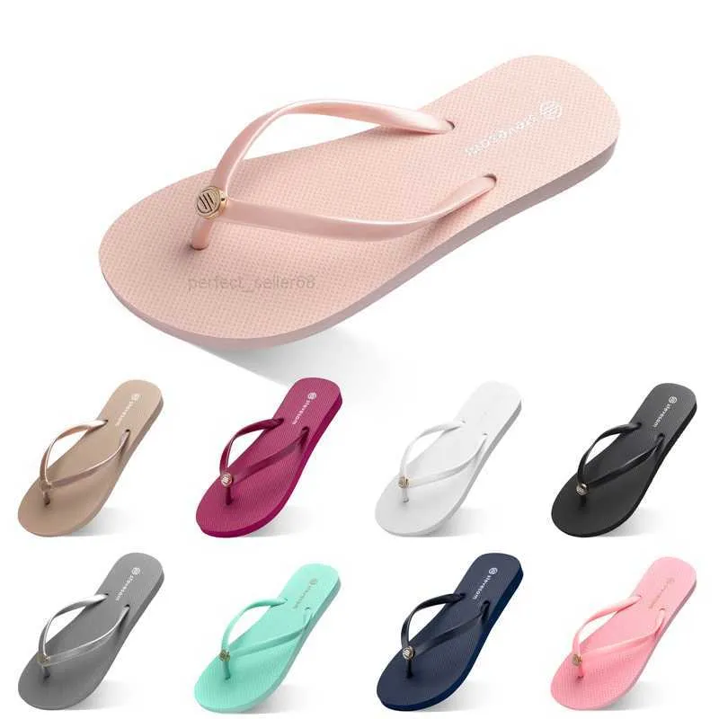 Chaussures Discus flip femmes pantoufles flops triples blanc noir vert vert orange rose rouge femme été extérieur de plage de plage sneaker walking 314 s