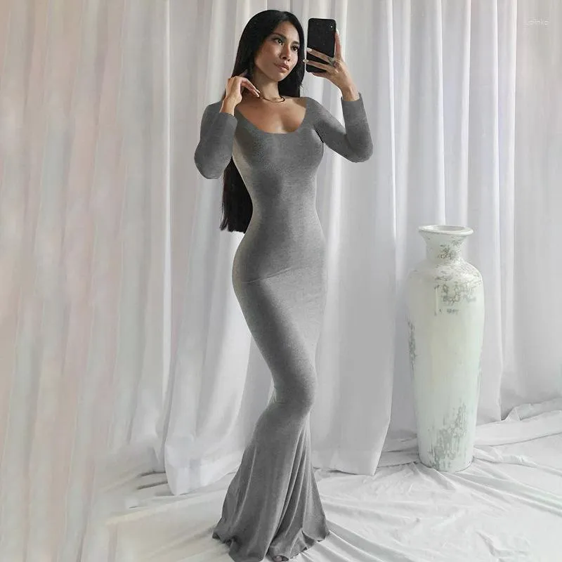 Bodycon maxi dress clearance casual