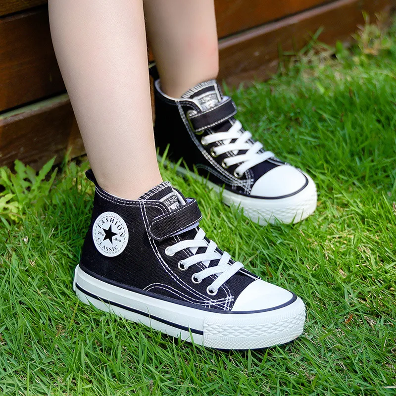 Children Winter Shoes 2023 New Autumn Winter Velvet Kids Sneakers Brand Kids Shoes for Boys Girls Casual Child High Top Boots R230814