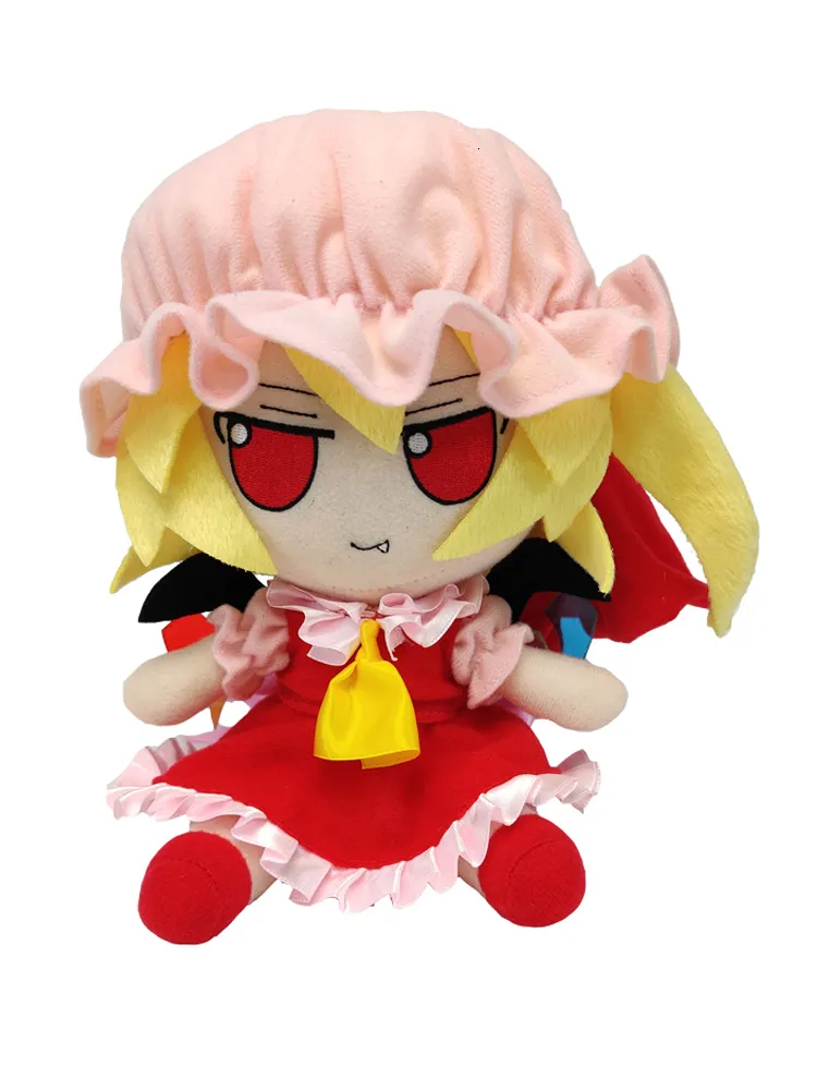 Pluszowe lalki anime touhou projekt Flandre Scarlet fumo zabawki wypchana lalka