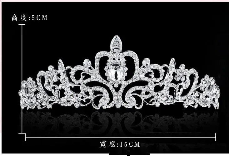 birdal crowns New Headbands Hair Bands Headpieces Bridal Wedding Jewelries Accessories Silver Crystals Rhinestone Pearls HT065720622