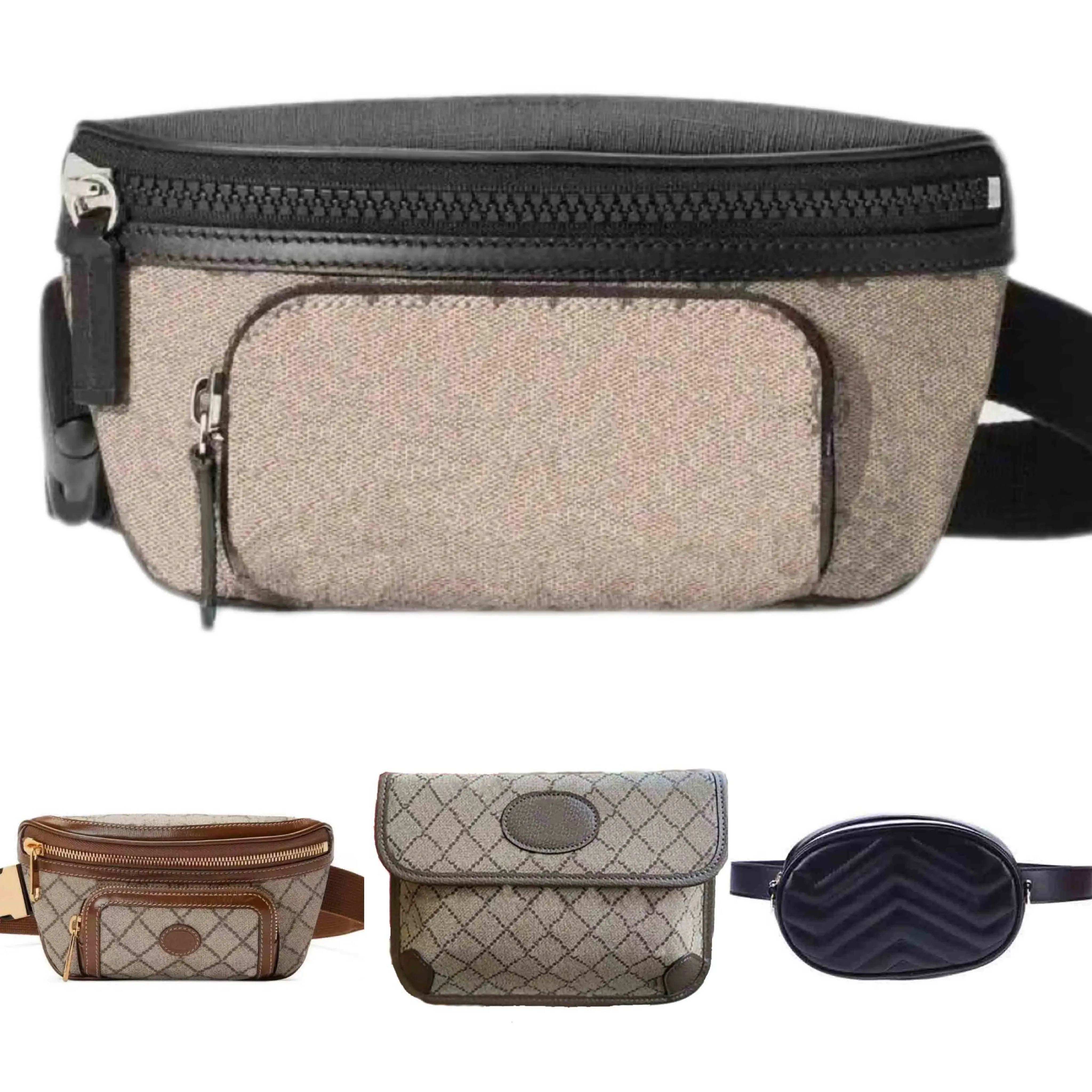 Bolsas de cintura de luxo designer masculino Men Men Bag Classic Crossbody Moda Pacote de couro Bolsas de couro Fanny Pack Designers Fannypack Pacote de peito Carteiras