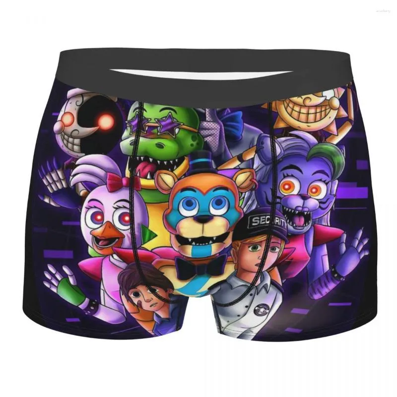 Underpants FNAF Security Breach Homme Panties Mens Underwear Sexy ...