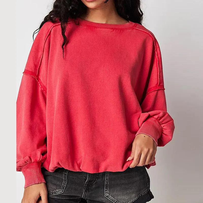 Women's edge to edge pullover deals hoodie