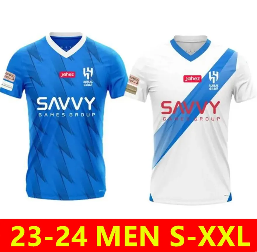 2023 2024 Saudi Home & Away Us Soccer Team Uniform Featuring Al Hilal