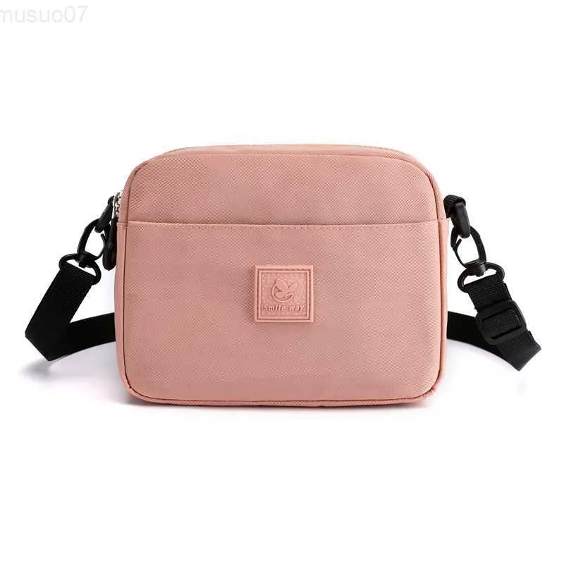 Messenger väskor mode axelväska nylon messenger väskor avslappnad rese militär handväska crossbody väska tote bolsas man l230814