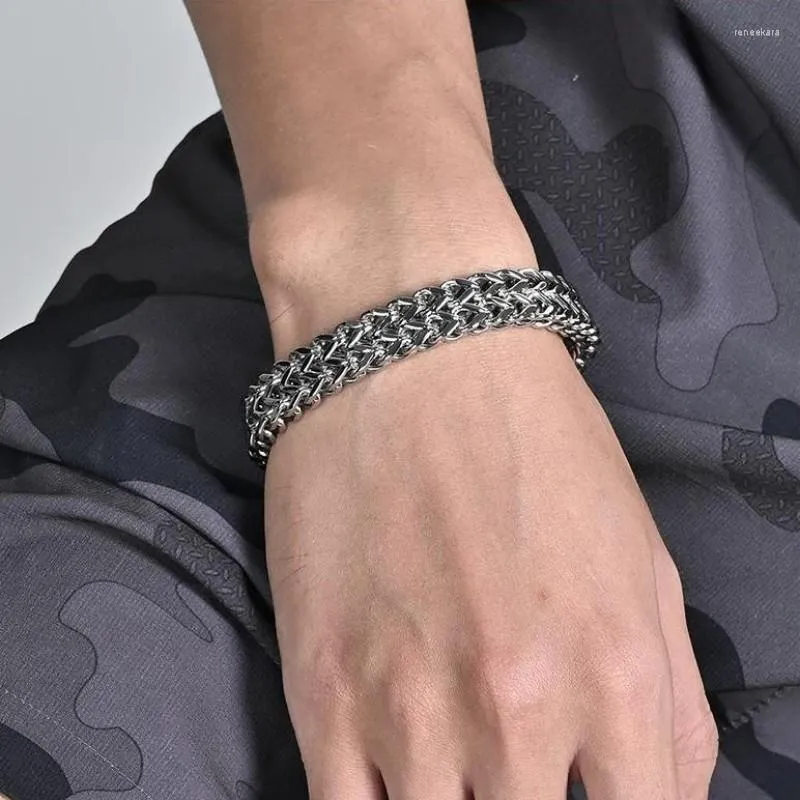 6MM Onyx Beaded Hand Bracelet for Men