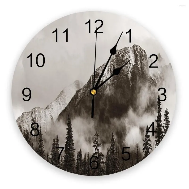 Orologi da parete Banff National Park Clock soggiorno decorazioni per la casa grande orologio da camera da letto in quarzo