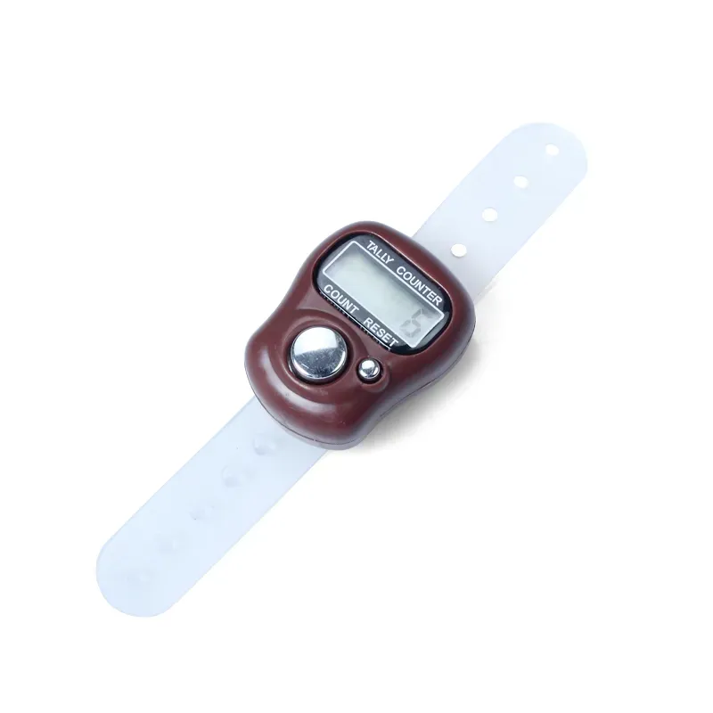 Digital Finger Ring Tally Counter Hand Held Knitting Row counter Clicker