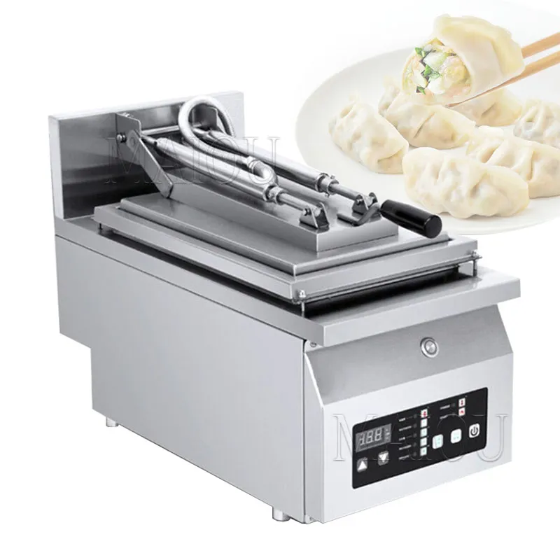 Riscaldamento elettrico commerciale fritta gyoza pentola gnocchi padella 3000w panini fritti elettrici Adesivo fritta fritta fritta macchina