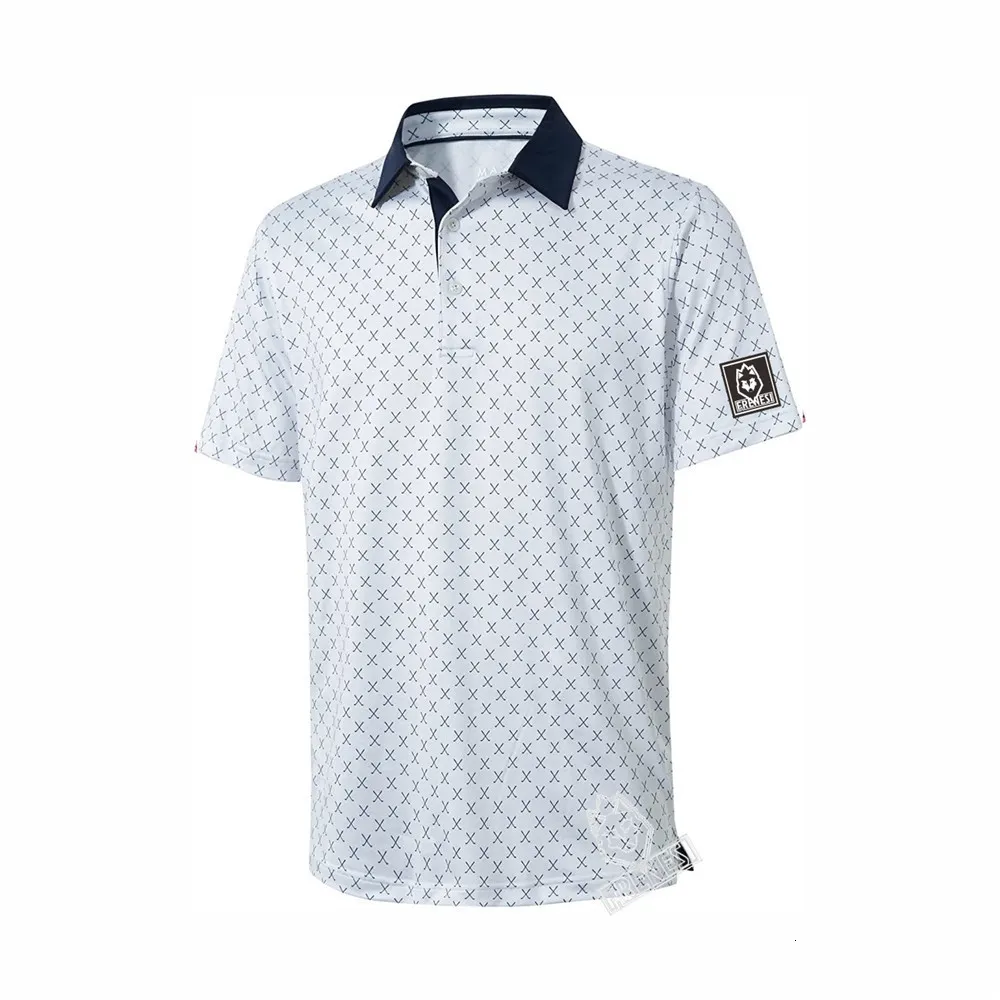 Mens Printed Polo Shirt Fashionable Summer Short Sleeve Golf Shirt For Outdoor Activities Racing And Casual Performances Quick Dry Surf Shirt Style 230814 From Ning02 18.11 DHgate.Com