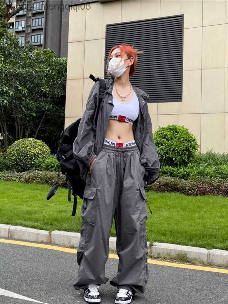 Y2K Parachute 90s Baggy Cargo Pants For Men And Women Extra Large Pocket  Joggers With Hippy Street Style And Harajuku Techwear Style Z230815 From  Mengqiqi03, $12.72