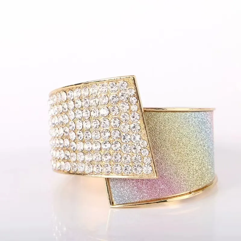 Bracelet classique en or 18 carats pour hommes et femmes, marque de luxe, en émail, bijoux d'anniversaire, fête des mères, cadeaux de vacances