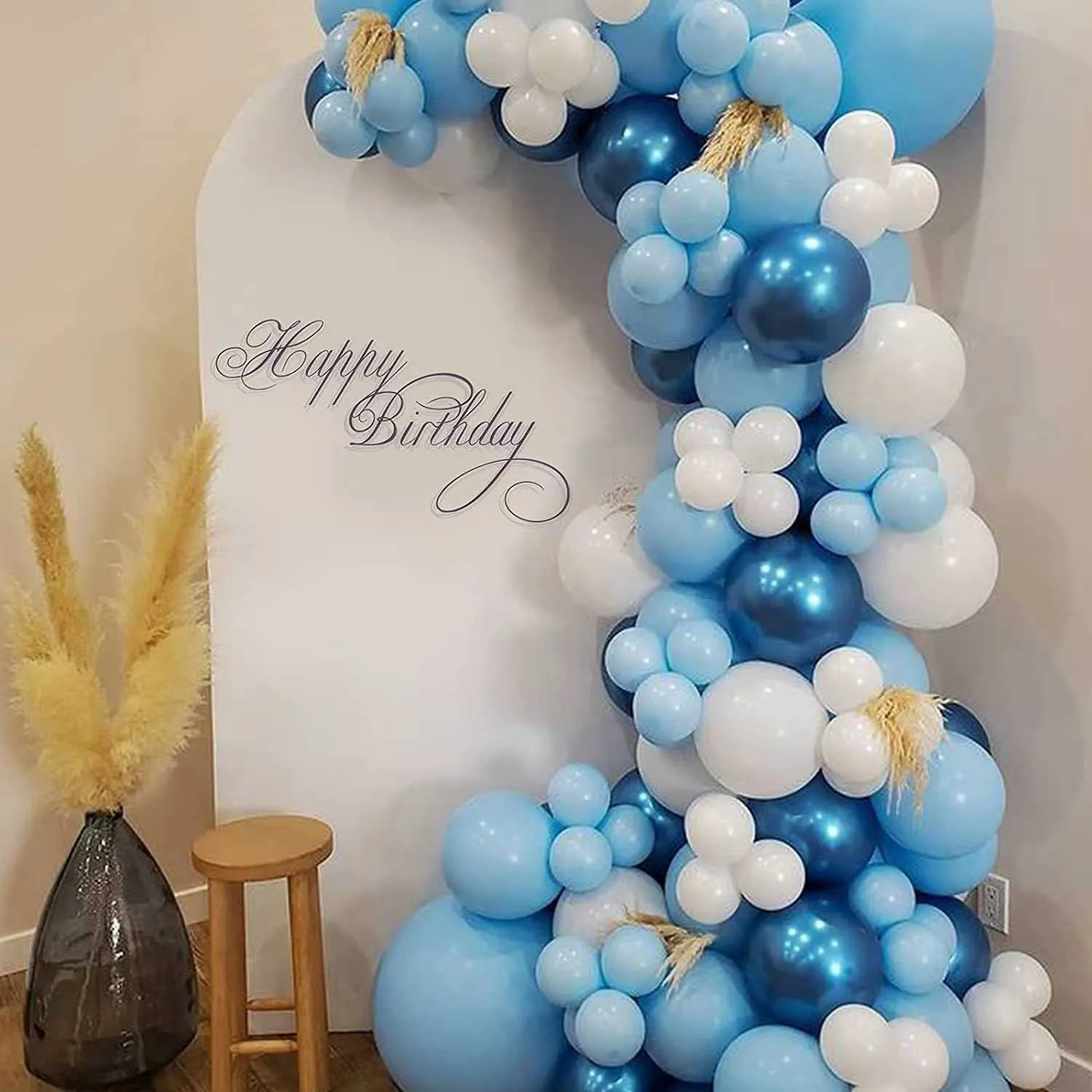 Decorazione Blue Balon Garland Wedding Baby Boy Birthday DECORAZIONE BAGNI DECORSA PER BALON ACCESSIONE BALON DI BALON R230812