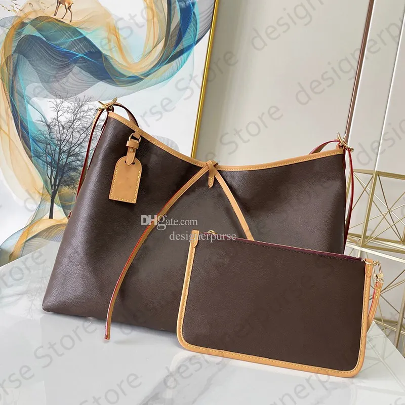 古典的な古いフラワーショルダーバッグキャリーオール財布ショッピングバッグ女性バッグデザイナーハンドバッグカジュアルトートラベルハンドバッグトートバッグ財布複合バッグ付きラベル付き