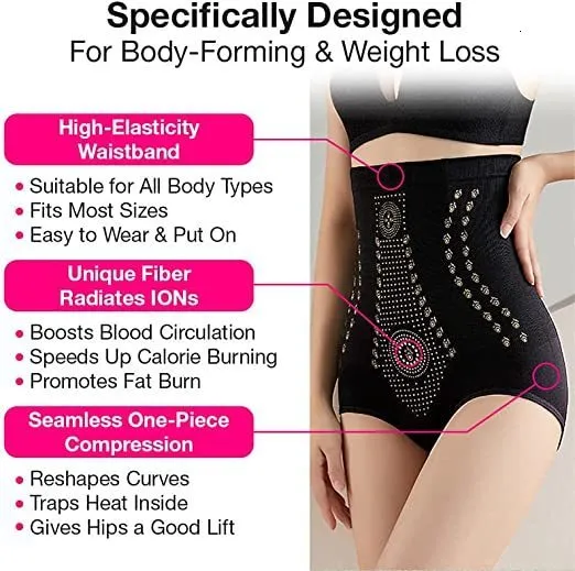 Womens Waist Tummy Control Lunia Shapewear With Unique Fiber Restoration  And Thigh Slimming Trainer Bodyshaper Panties 230814 From Linjun09, $8.87