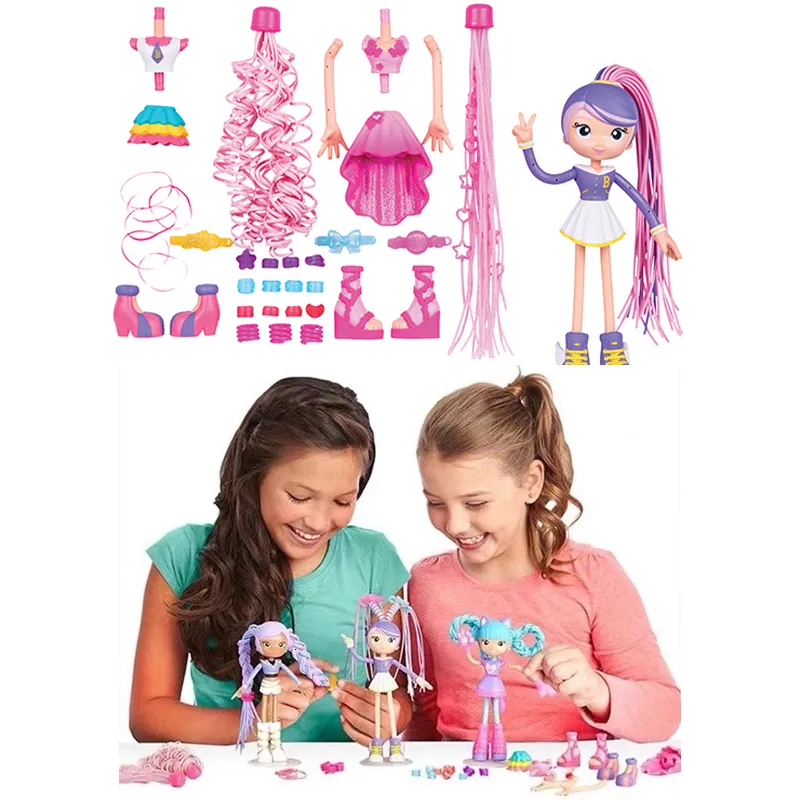 Betty Spaghetty Mix And Match – 55 Pièces, Poupée à Habiller, Party Friends, Neuve