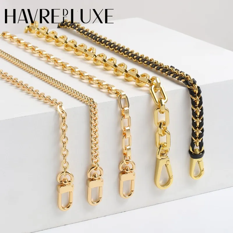 Acessórios para peças da bolsa Havredeluxe Chain Three em uma transformação Metal Messenger Copper Single compra 230814