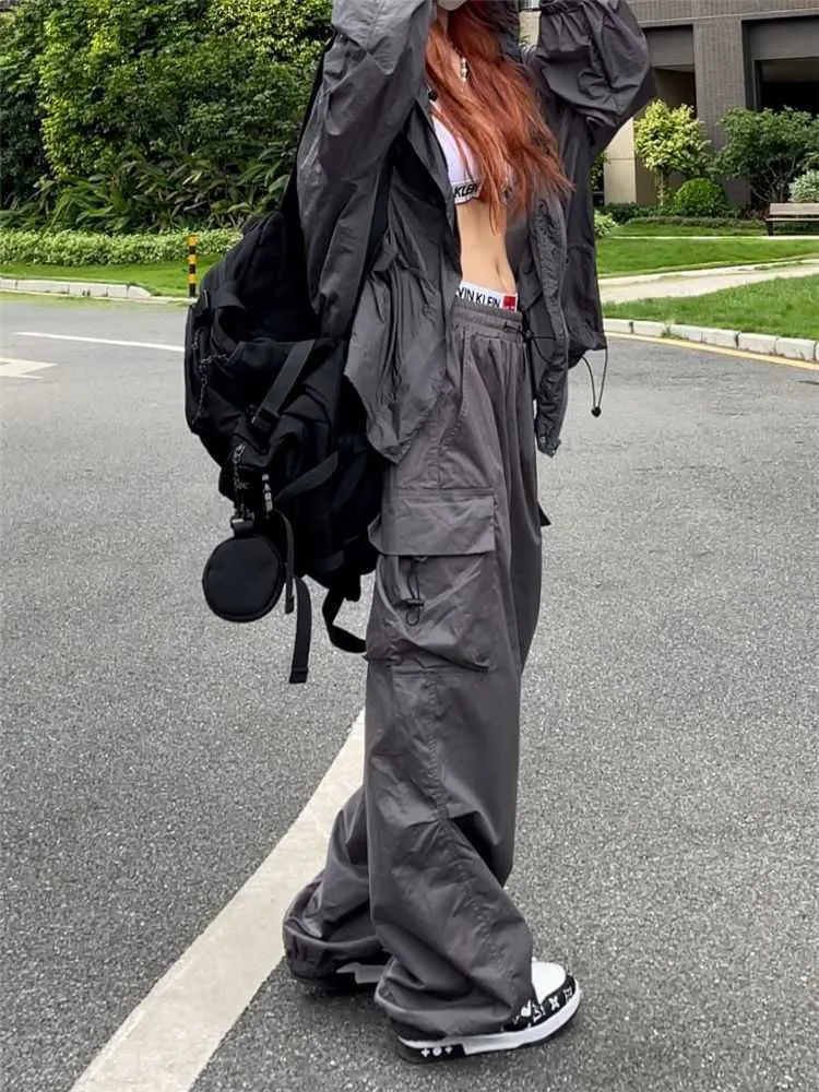 Y2K Parachute 90s Baggy Cargo Pants For Men And Women Extra Large Pocket  Joggers With Hippy Street Style And Harajuku Techwear Style Z230815 From  Mengqiqi03, $12.72