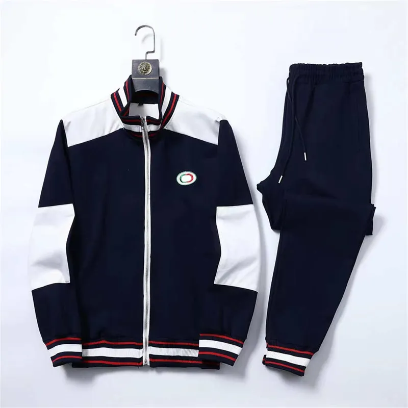 Men Tracksuit Two Piece Set Designer Training Suit Sports Trousers Hoodie High Quality Big and Tall Comfy Sweatsuit Spring Autumn Mens Clothing M-3XL5 colors