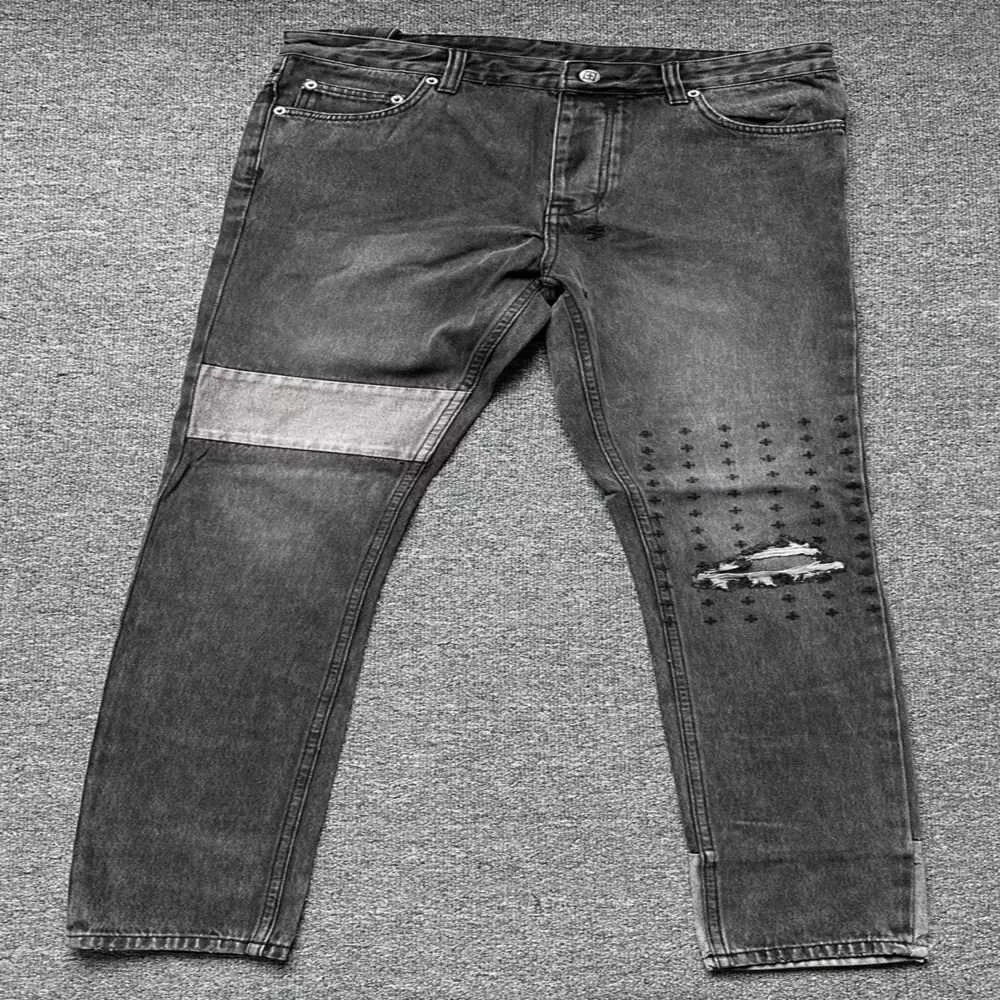 KSB Австралийские мужские весенние летние джинсы с изношенными отверстиями.