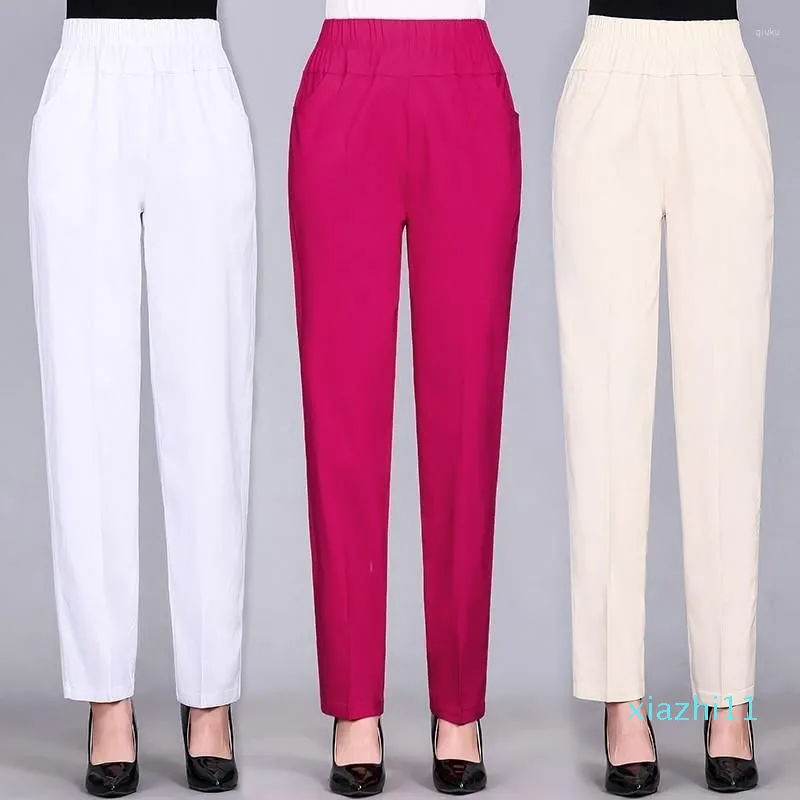 Comfortable Cotton Office Pants For Ladies For Spring And Summer