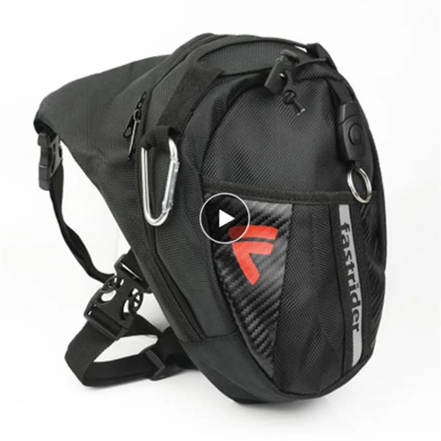 Motorrad -Tropfen -Beinbeutel wasserdichte Nylon -Motorradbeutel Outdoor Freizeit Tailentasche Motorrad Fanny Pack OEM Moto Bag Whole323V