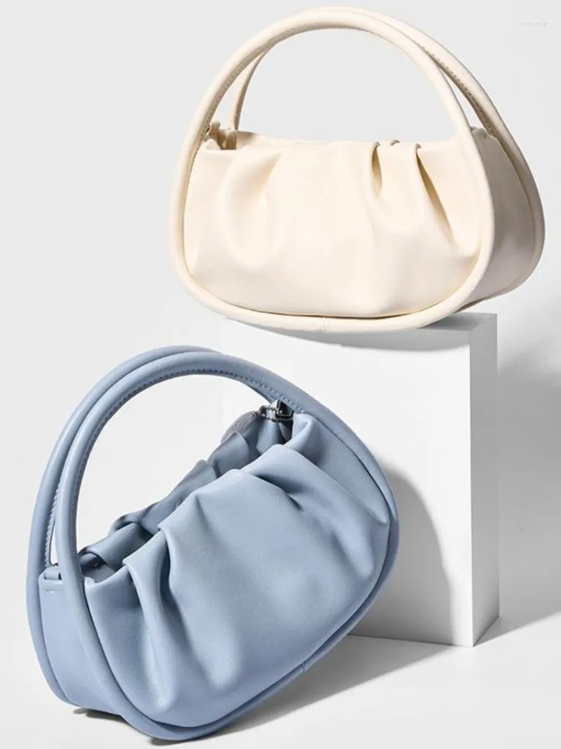 Evening Bags Folded Cloud Women Multi-function Bolsas Feminina 2 Ways Handbags 2023 Moda Casual Adjustable Strap Bolsos Mujer