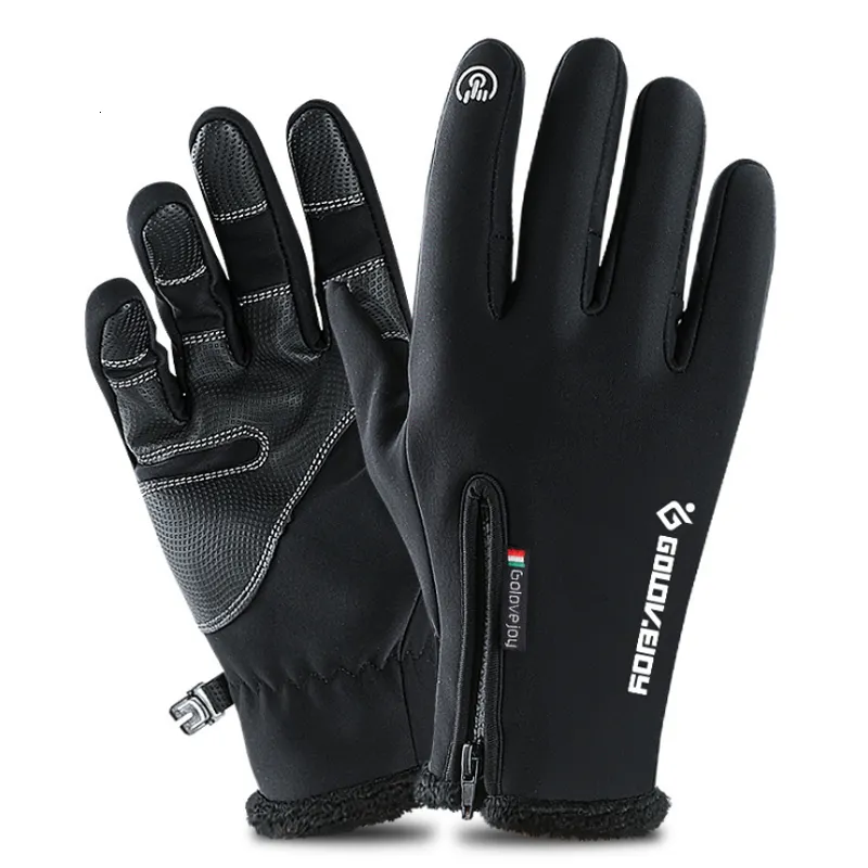 Ski Gloves Unisex Skiing AntiStatic Snowboard Outdoor Sports Spring Winter Windproof Touch Screen 230814