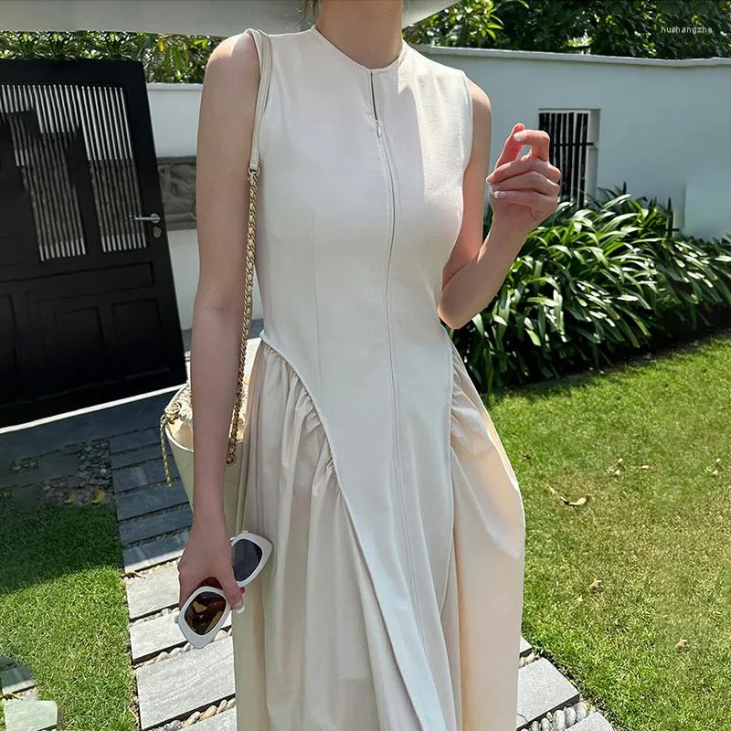 Fashion Casual Patchwork Fold Contrast Hooded Collar A Line Dresses Fashion Casual Patchwork Fold Contrast Hooded Collar A Line Dresses