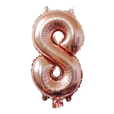 Number Ballon Silver Golden Mixed color Number Aluminum foil balloon Graduation Decorations New Year Eve Festival