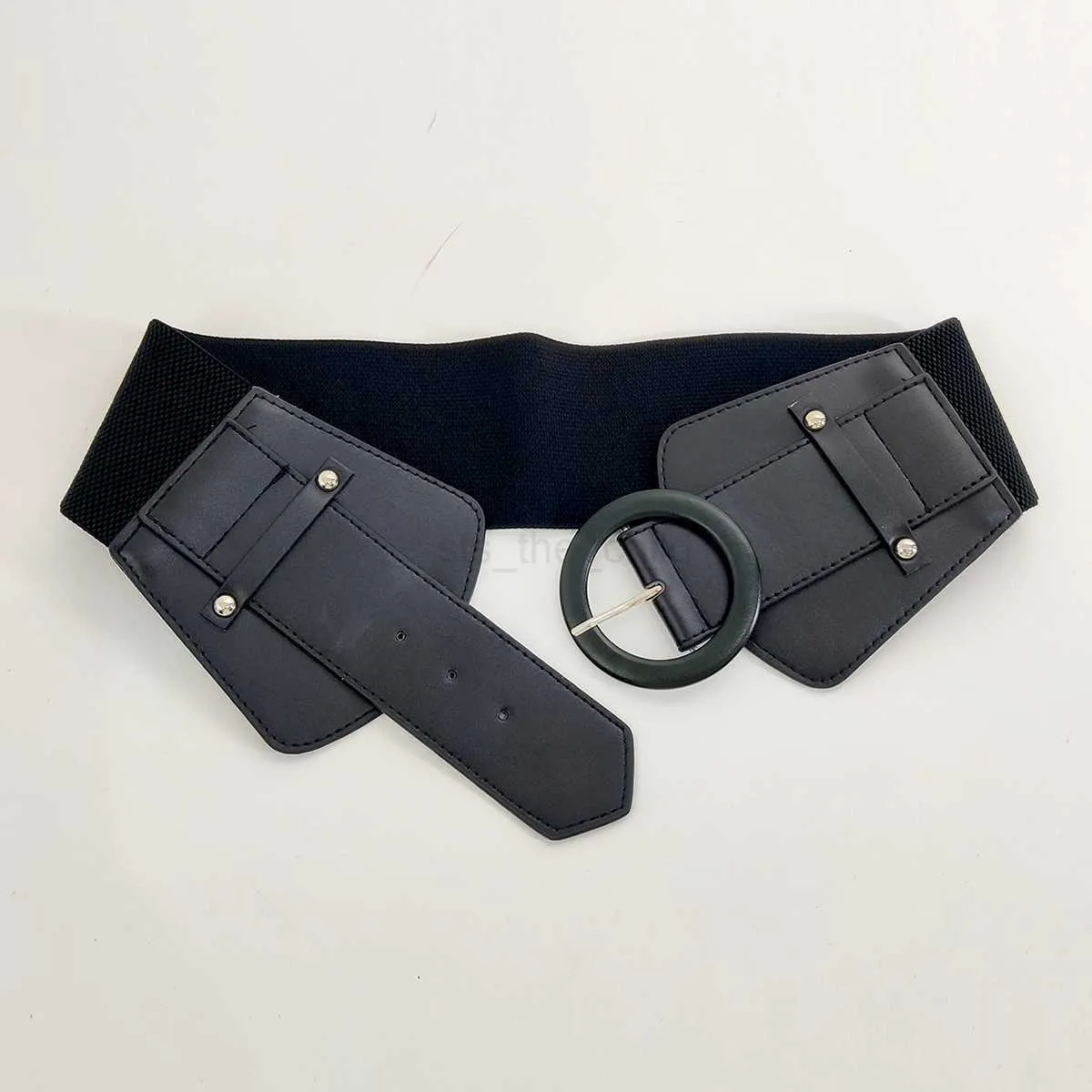 Fashion corset belt plus size belts for women waist elastic cummerbund wide  stretch ceinture femme big dress belt waistband