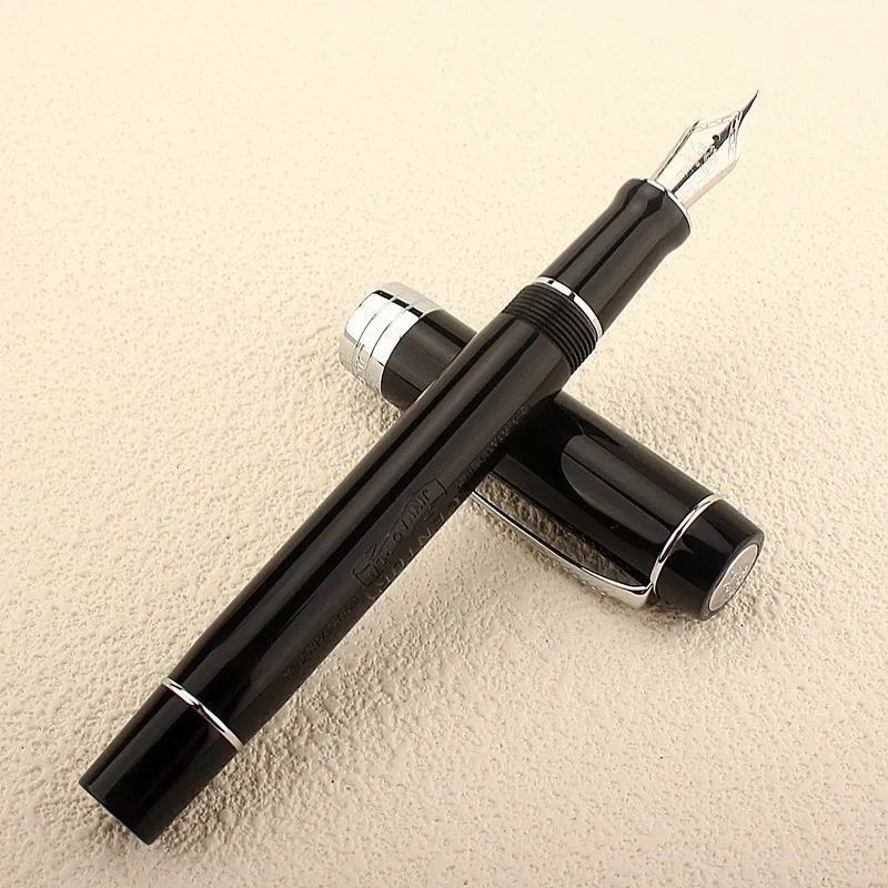 Fountain Pens Luxury Quality Jinhao 100 penna med akrylspinnar Ink Business Office Supplies 230814