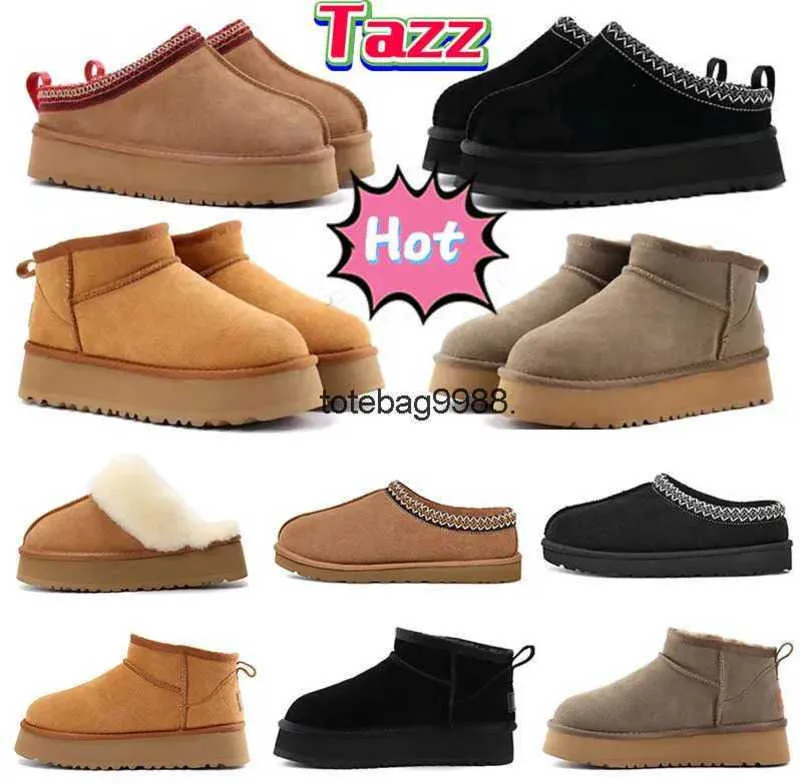 Boots Boots Australia 2023 Women Snow Tazz Tasmans Slippers Winter Ultra Mini Platfor